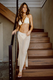 Charli Crochet Cover Up Maxi Skirt