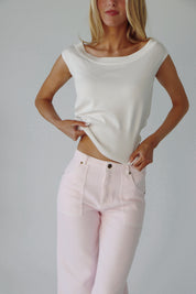 Portia Knit One Shoulder Top