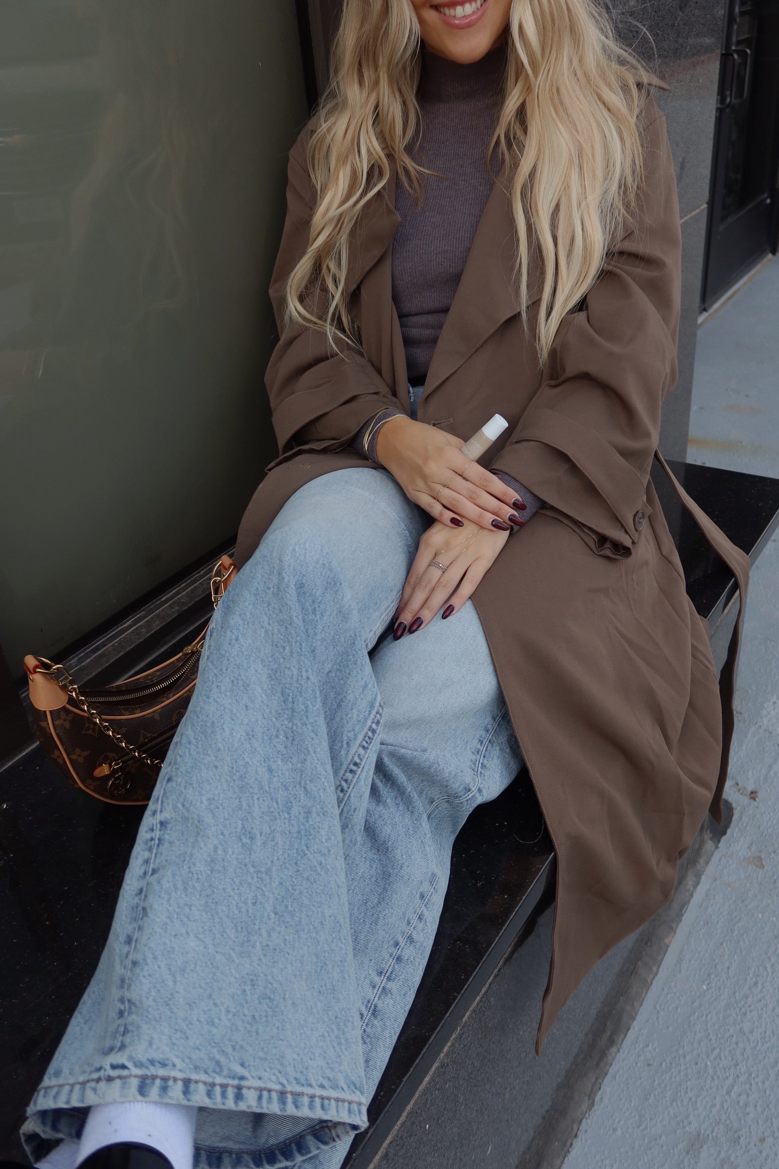 Urban Luxe Belted Trench