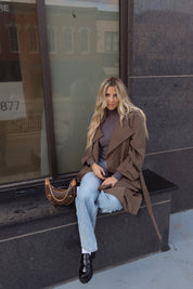 Urban Luxe Belted Trench