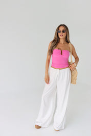 Naomi Gathered Tube Top