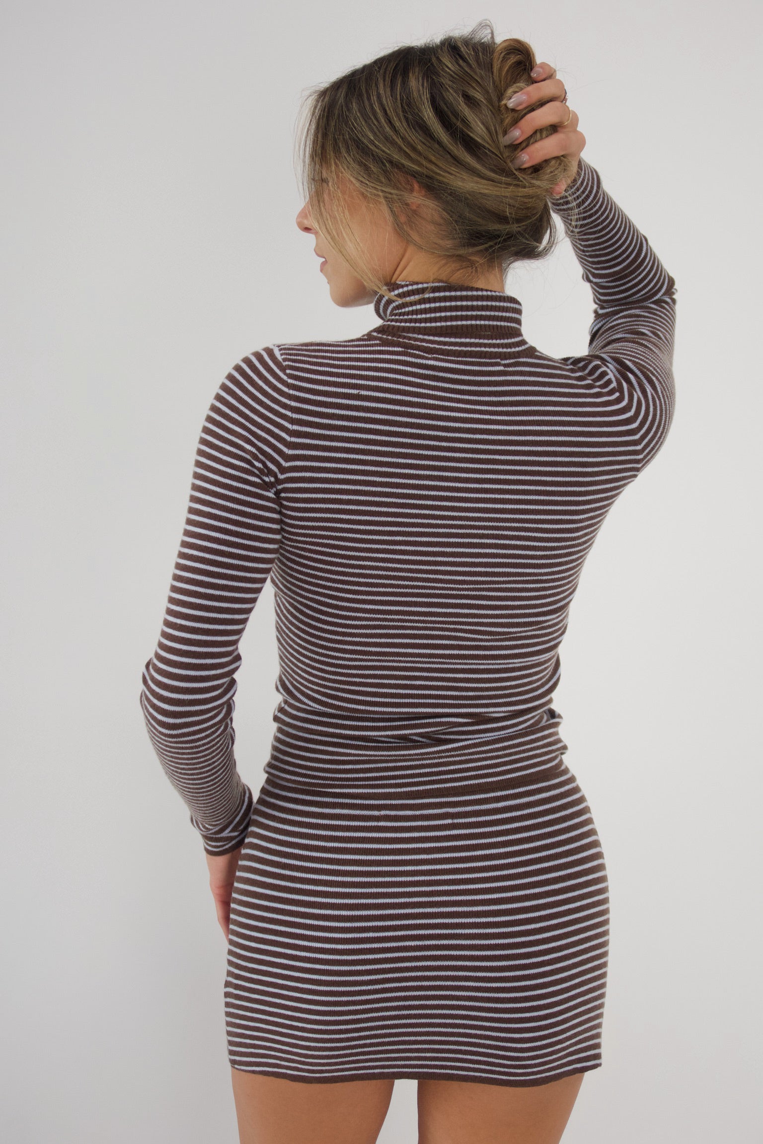 Noah Striped Knit Skort