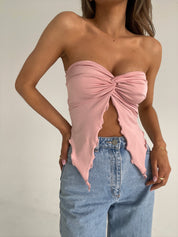 Ella Split Front Tube Top