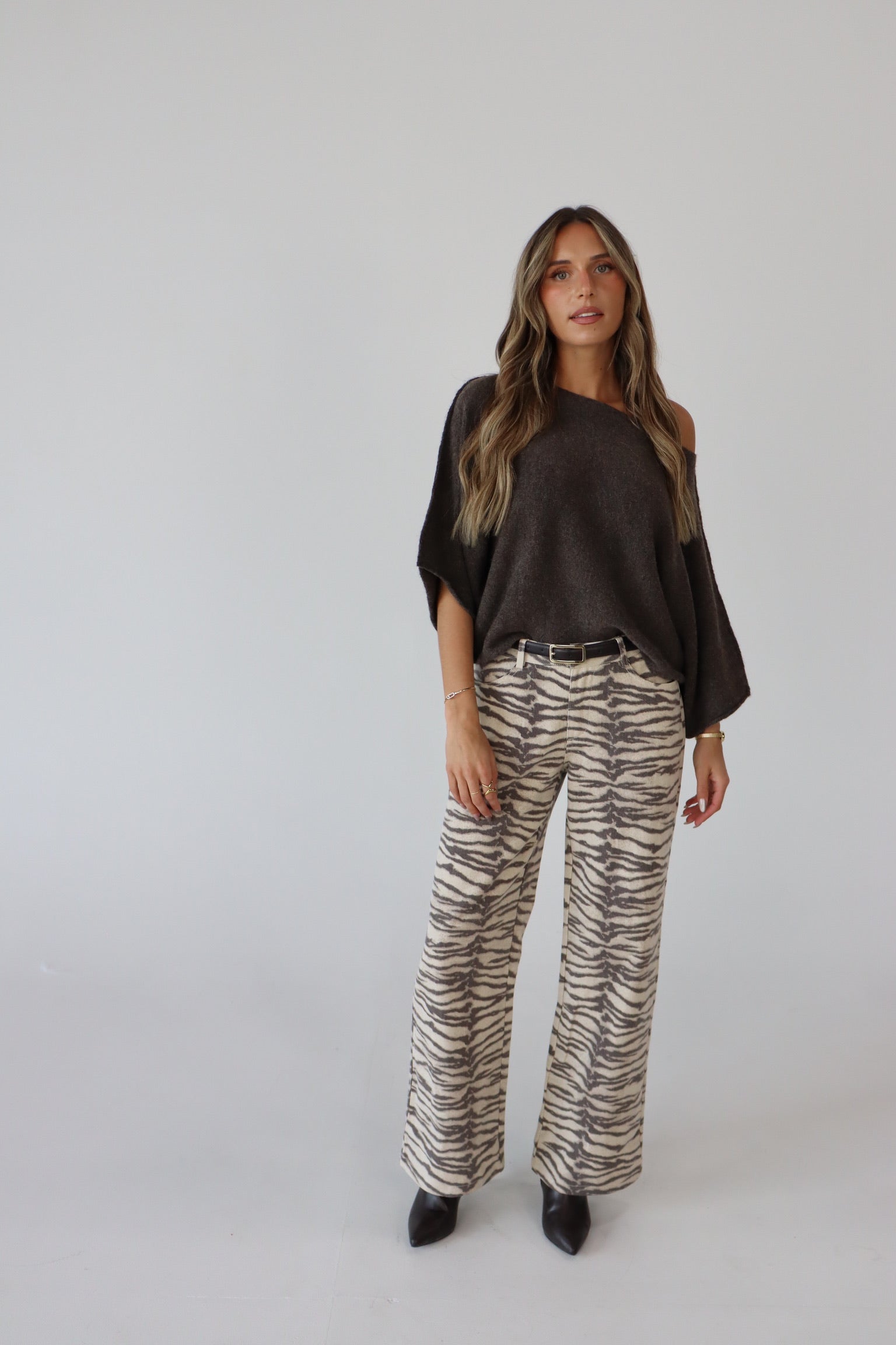 Malia One Shoulder Knit Top