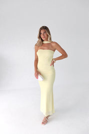 Luciana Strapless Maxi Dress