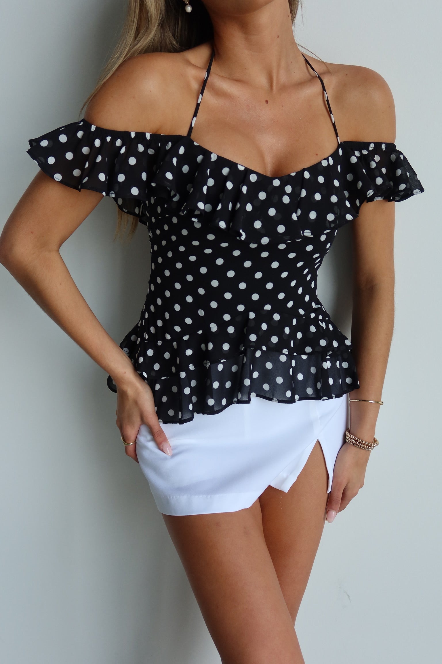 Gia Polka Dot Top