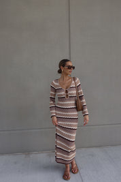 Candace Knit Maxi Dress