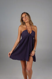 Nola Strapless Baby Doll Mini Dress