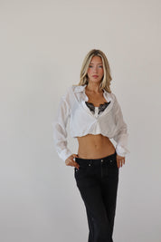 Tatum Layered Button Down Top