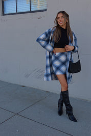 Serena Plaid Mini Skirt