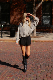 Ava Lace Trim Shorts