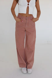 Terra Stitch Detail Wide Leg Pant