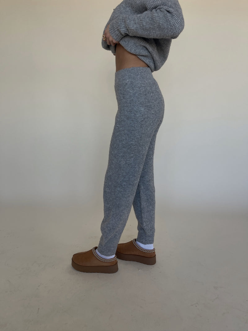 Chrissy Waffle Knit Jogger Set – Madida Clothing