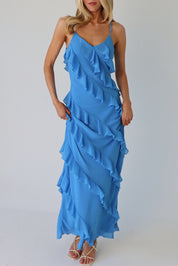 Sloane Ruffle Maxi Dress