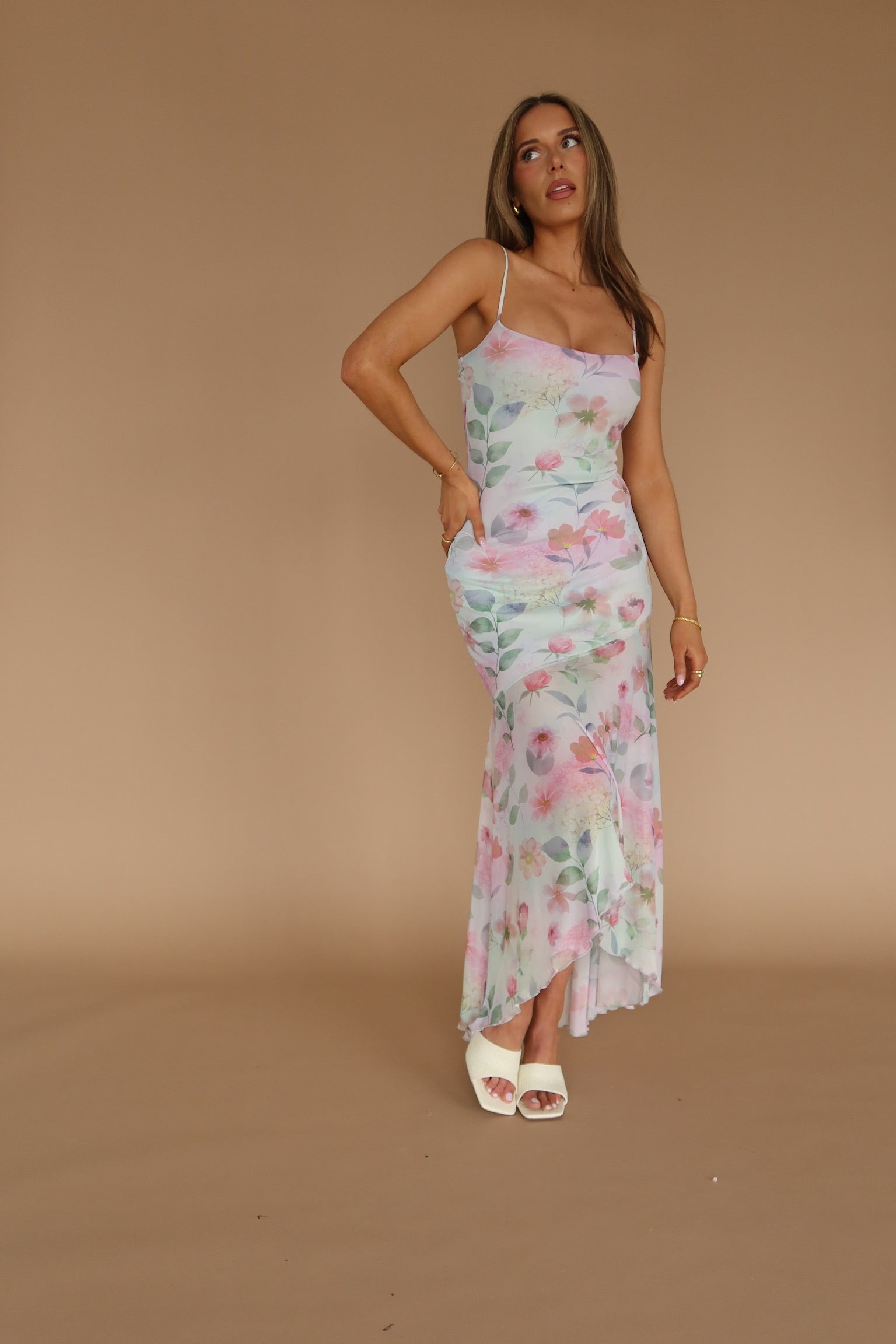 Stella Floral Maxi Dress