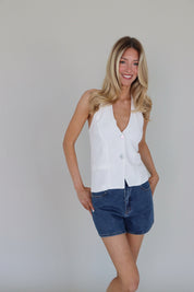 Rory Linen Halter Top