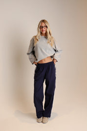 Blake Contrast Long Sleeve Top
