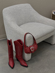 BILLINI : Marmalade Garnet Cowgirl Boots