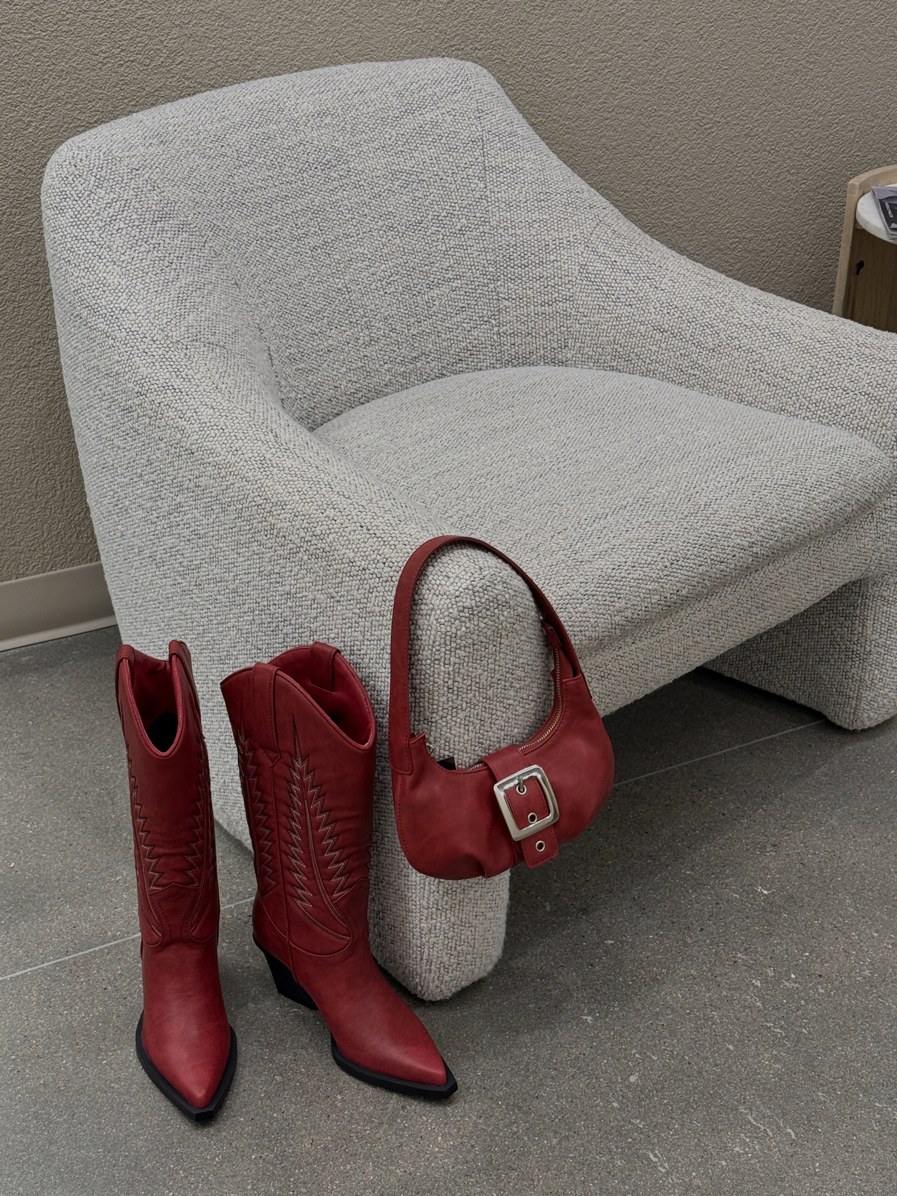 BILLINI : Marmalade Garnet Cowgirl Boots