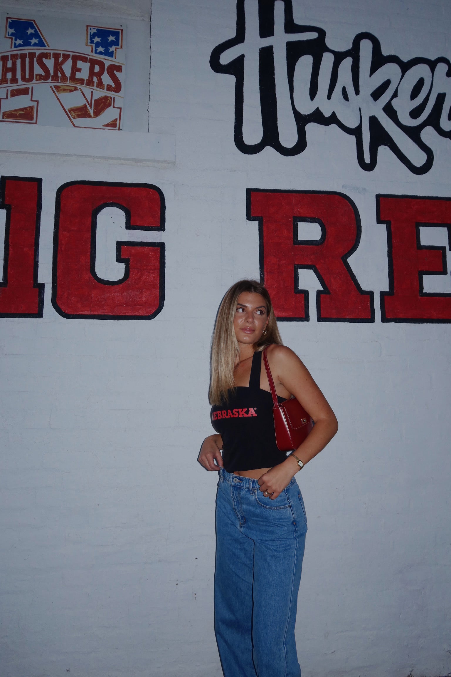 Nebraska Halter Top in Black