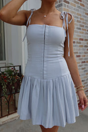 Quinn Pleated Mini Dress