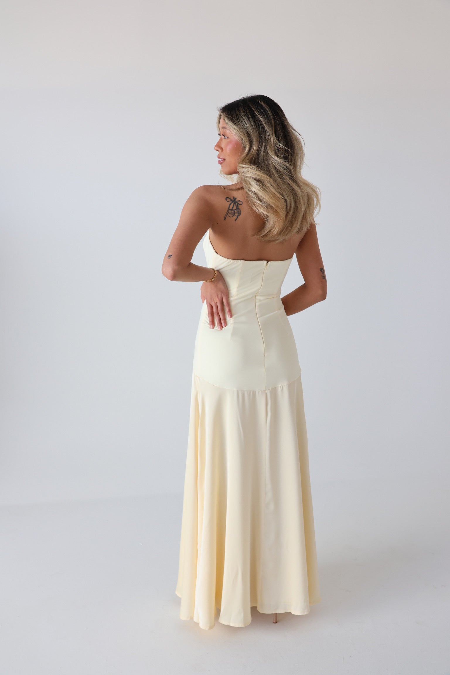 Sunshine Contrast Maxi Dress