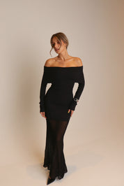Isla Off The Shoulder Maxi Dress