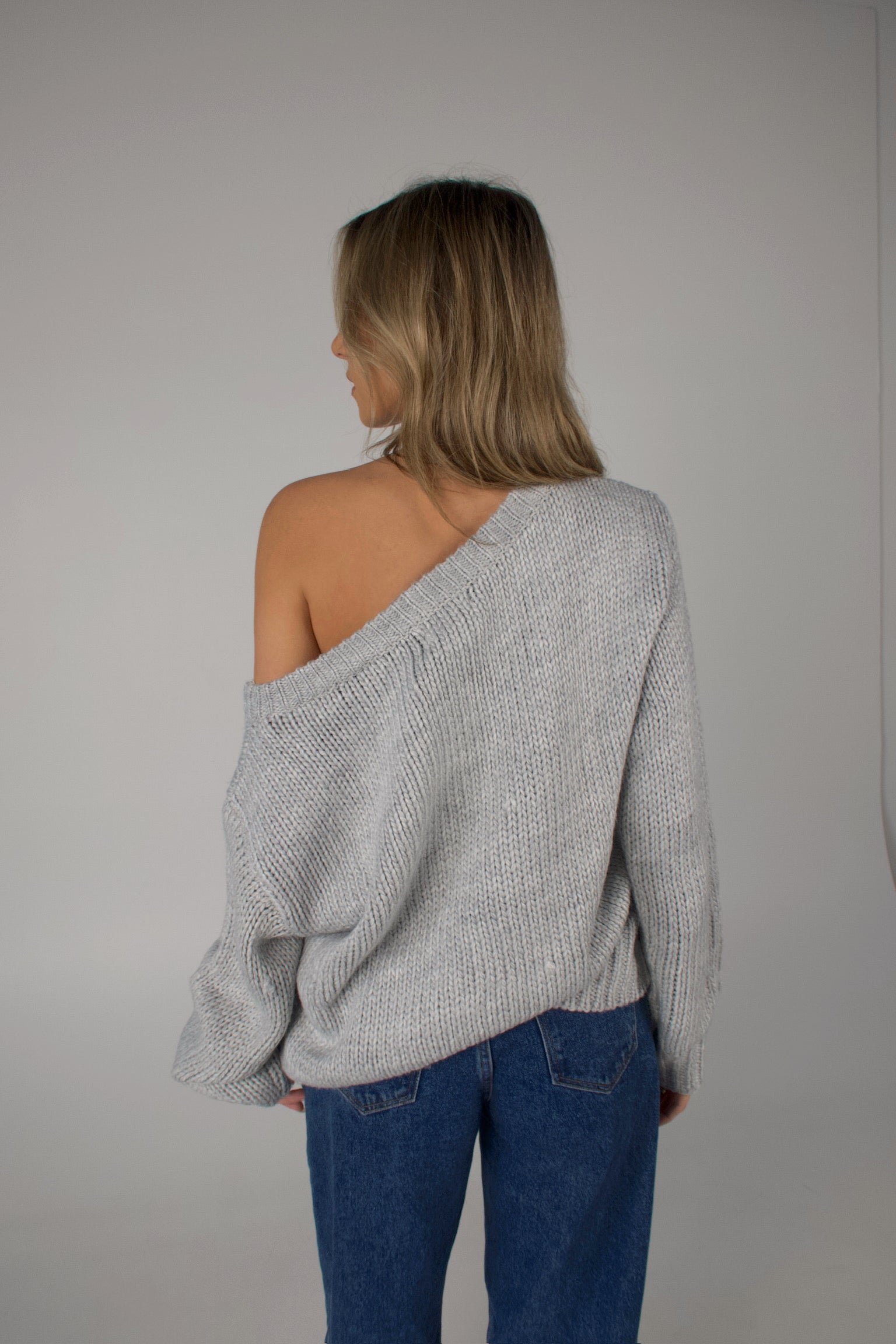 Brandy Off The Shoulder Sweater
