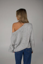 Brandy Off The Shoulder Sweater