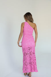 Collette Crochet Floral Maxi Dress