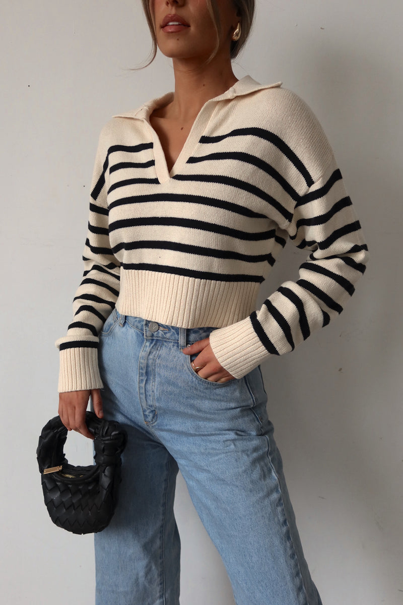 Jamie Stripe Sweater