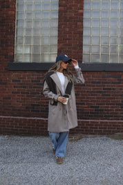 Ayla Herringbone Coat