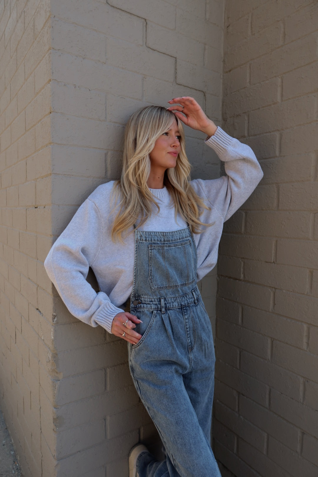 Denim  Tie Overalls