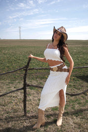 Lilah Knit Midi Skirt Set