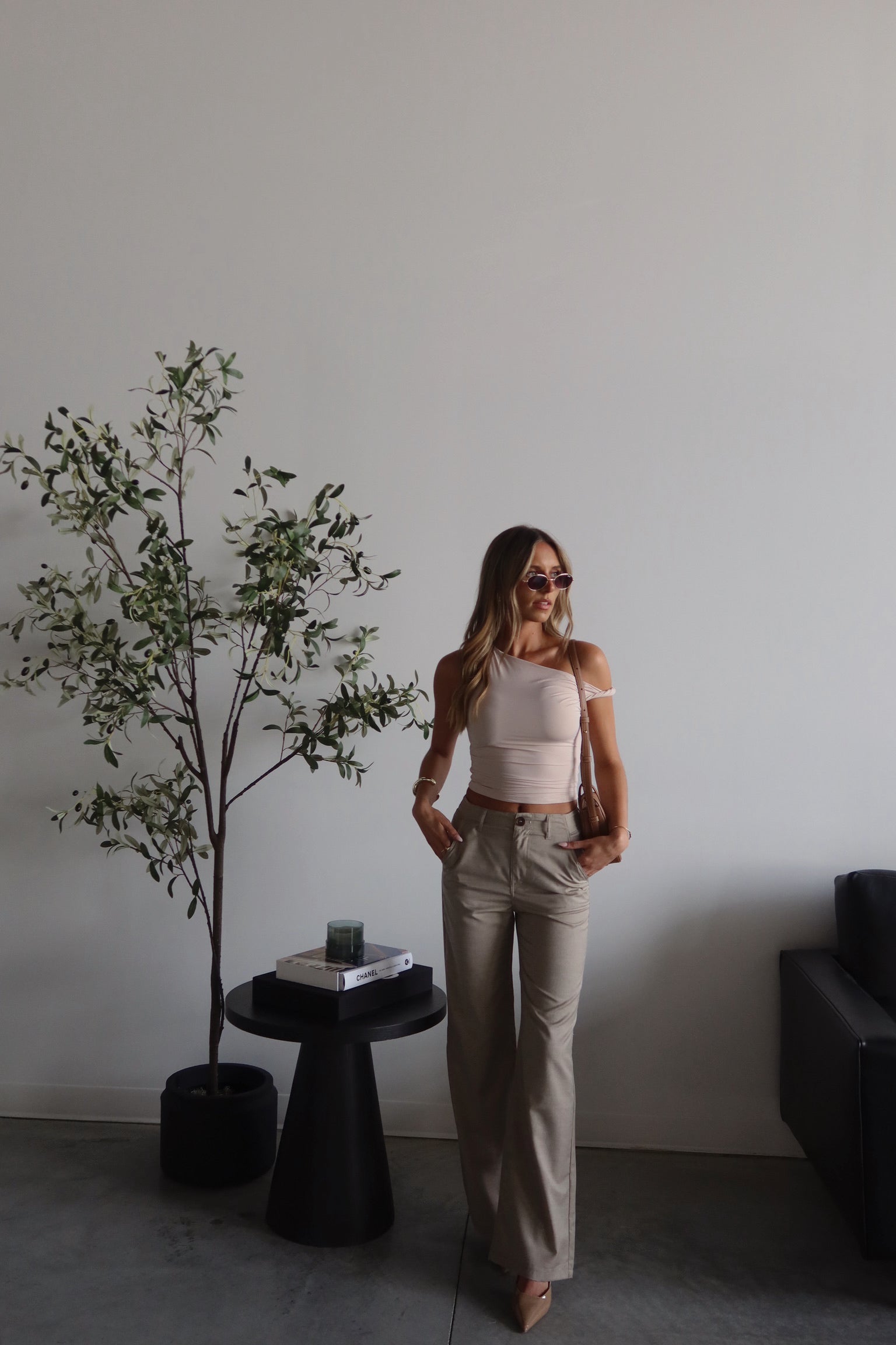 Jalynn Khaki Trousers