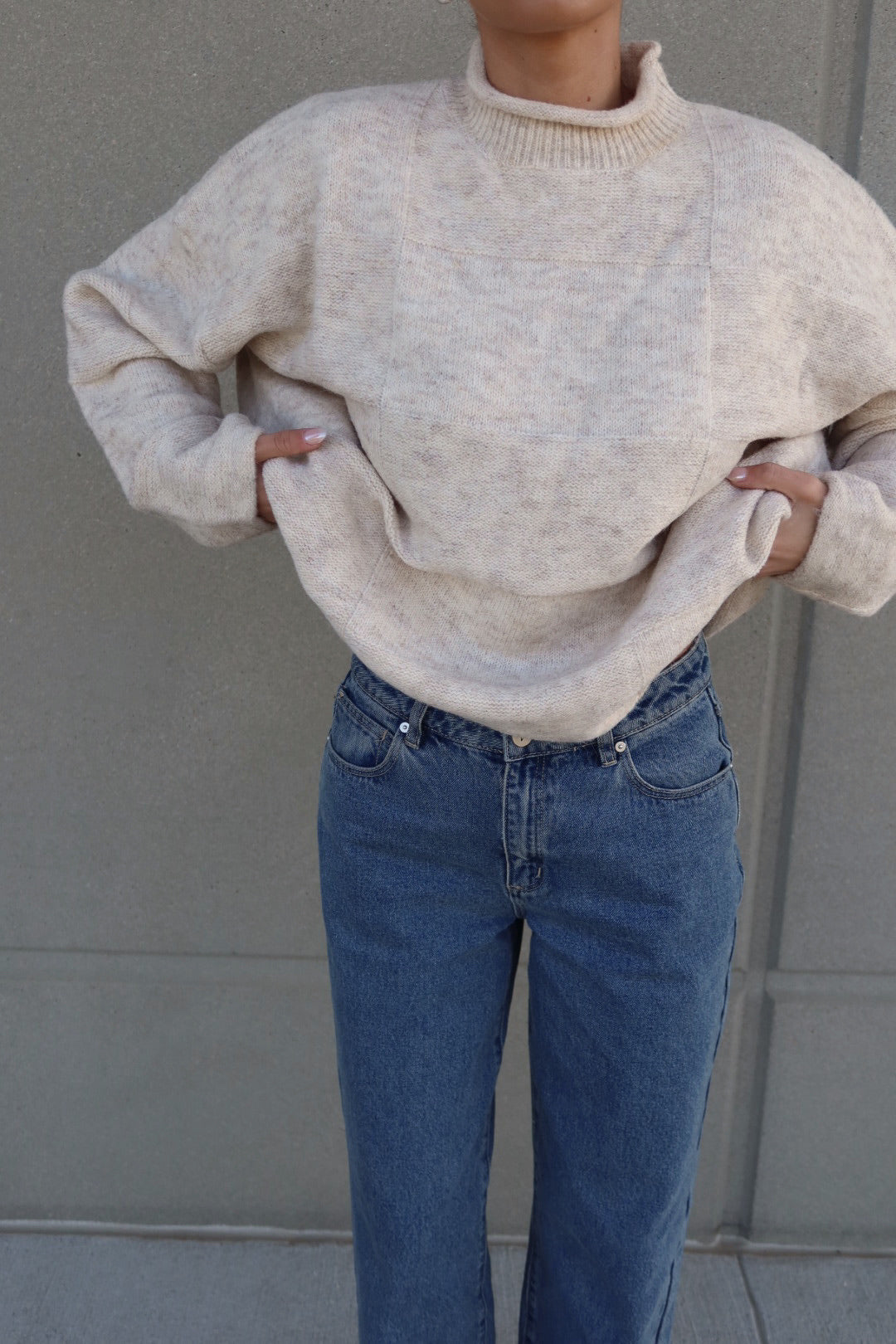 Ryleigh Mock Neck Sweater