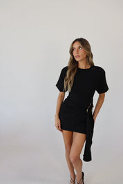 Vivianne Short Sleeve Mini Dress