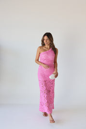 Collette Crochet Floral Maxi Dress