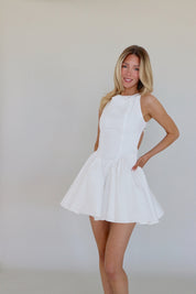 Kelby White Mini Dress