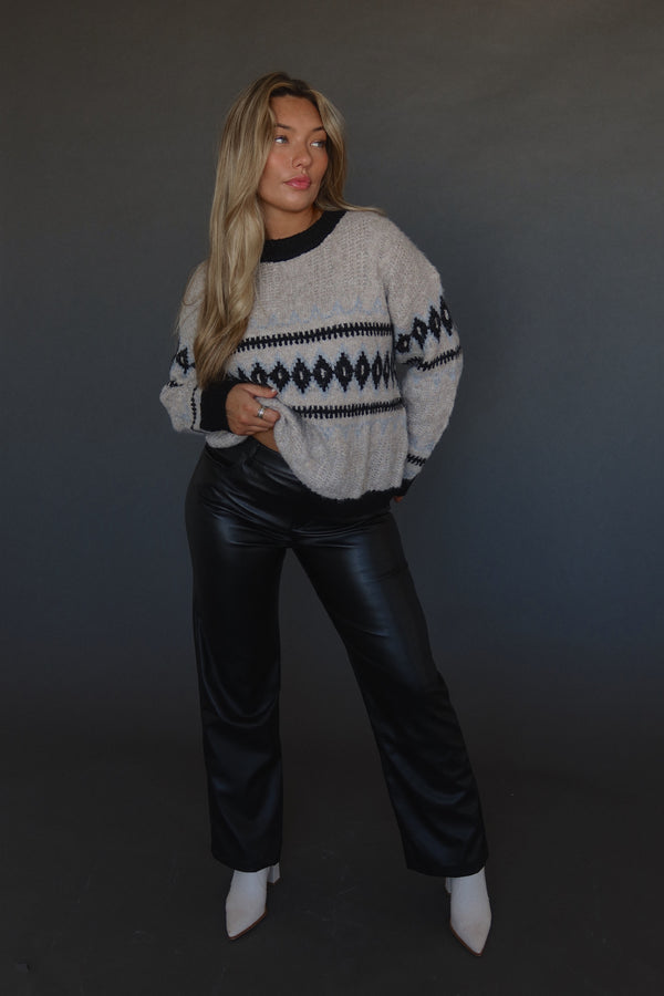 Maeva Cable Knit Sweater