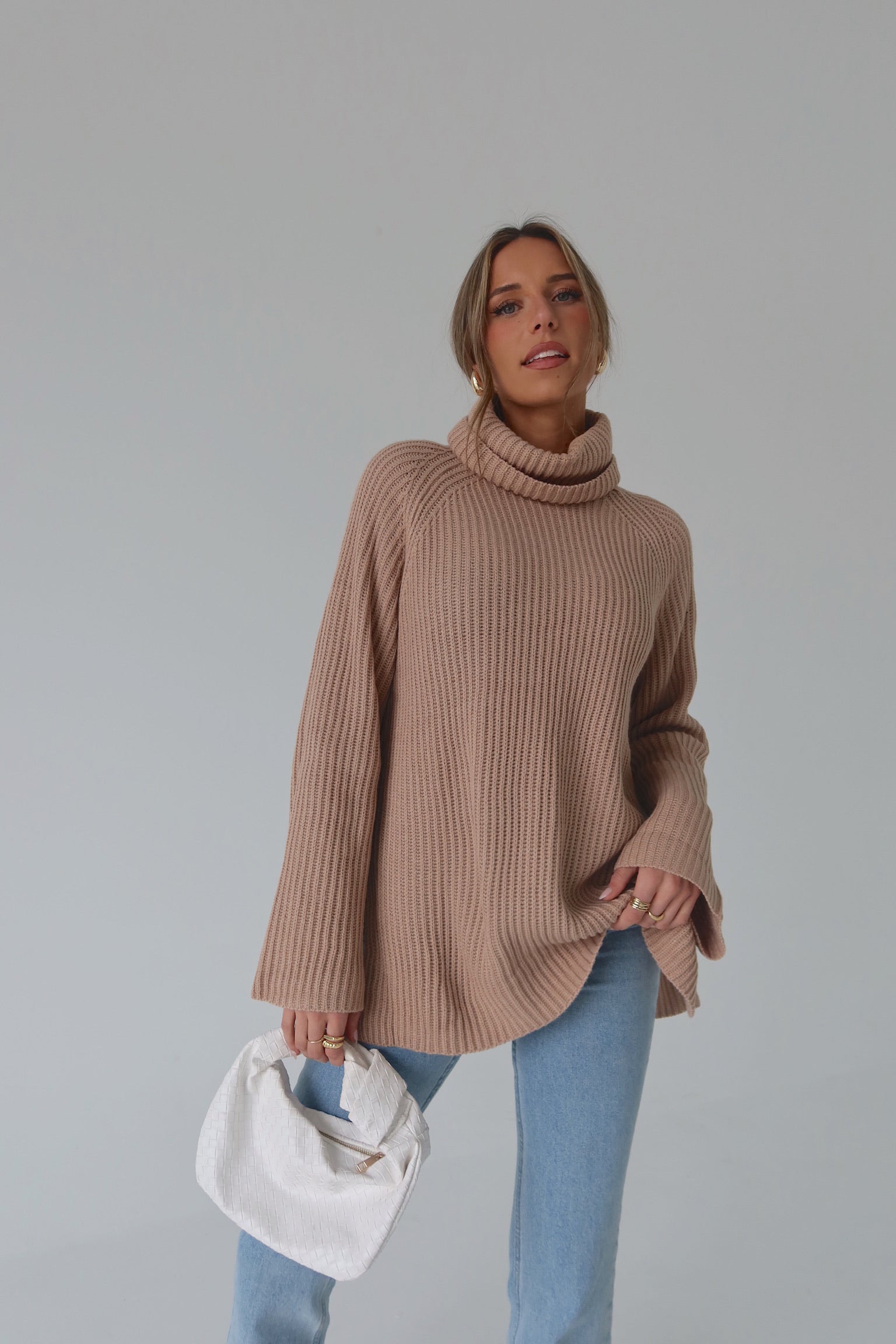 Kenzie Turtleneck Oversized Sweater