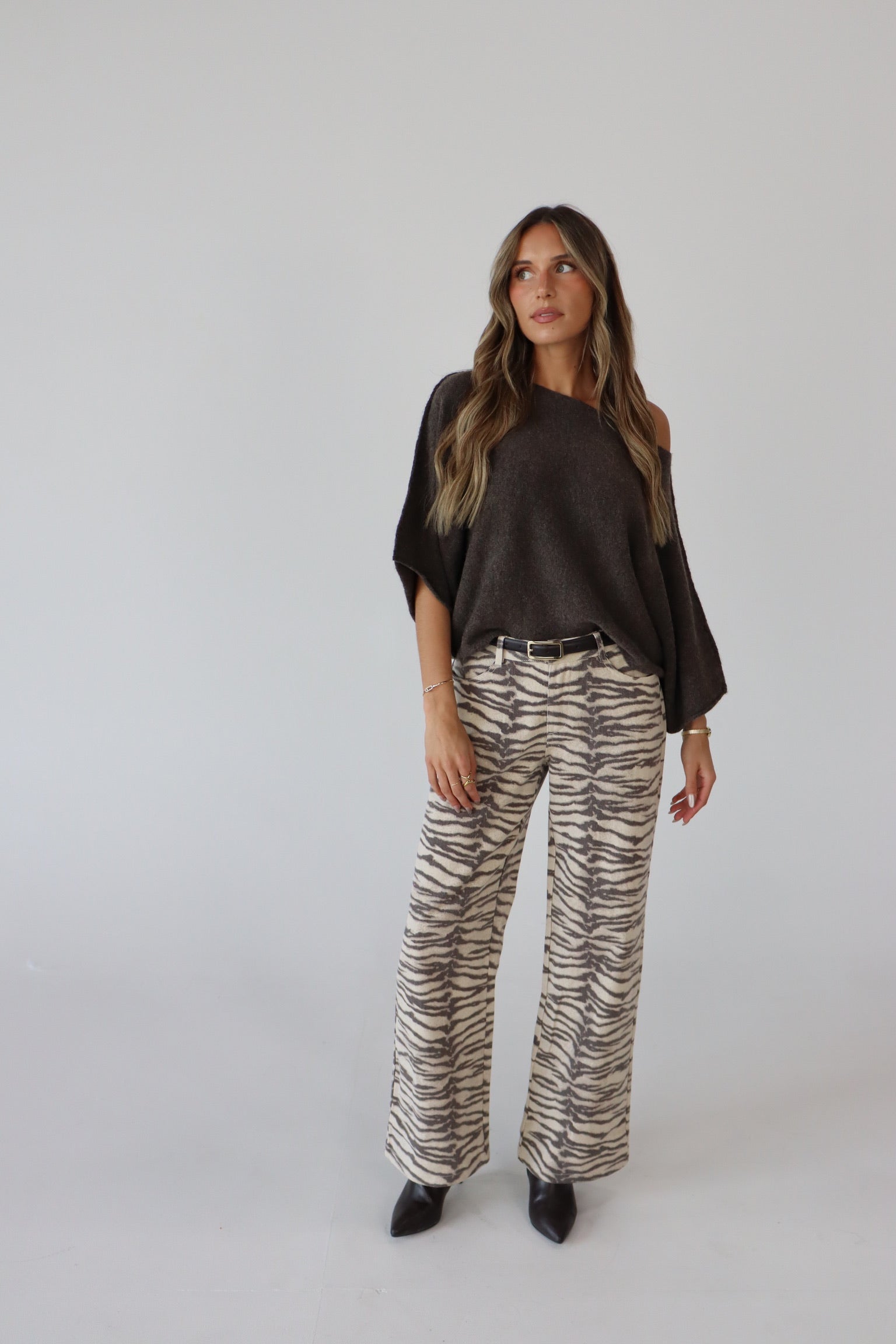 Malia One Shoulder Knit Top