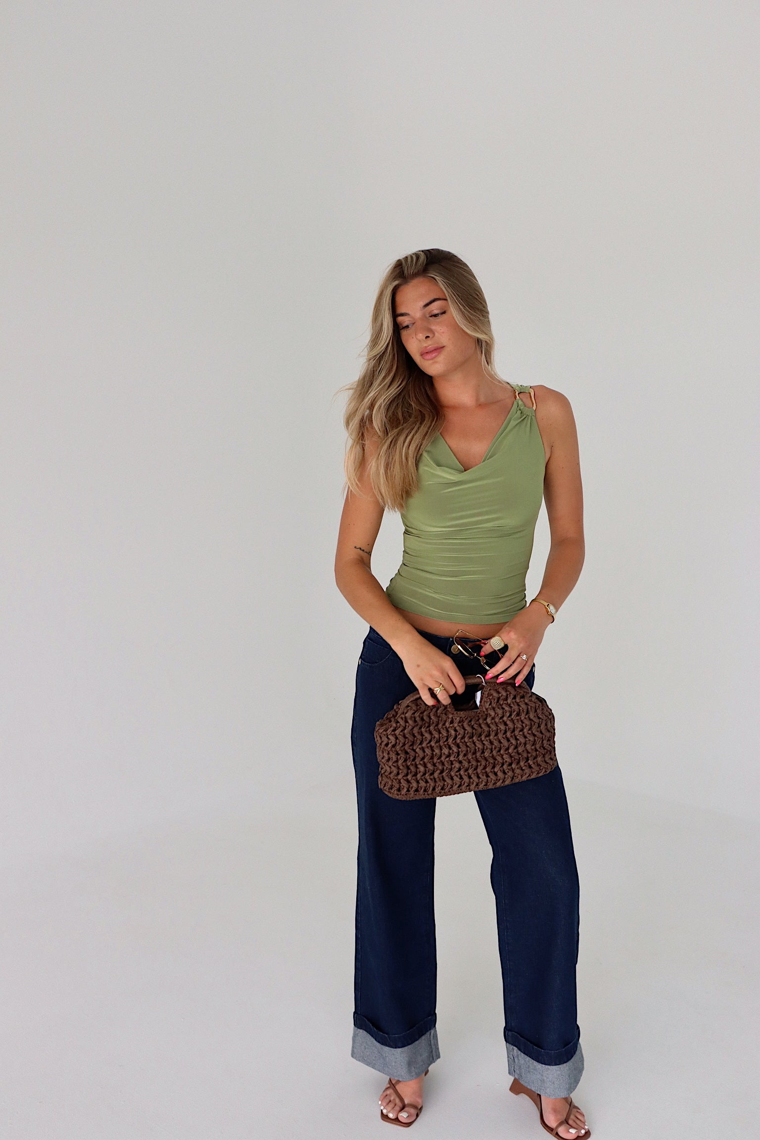 Lilah Cowl Neck Top