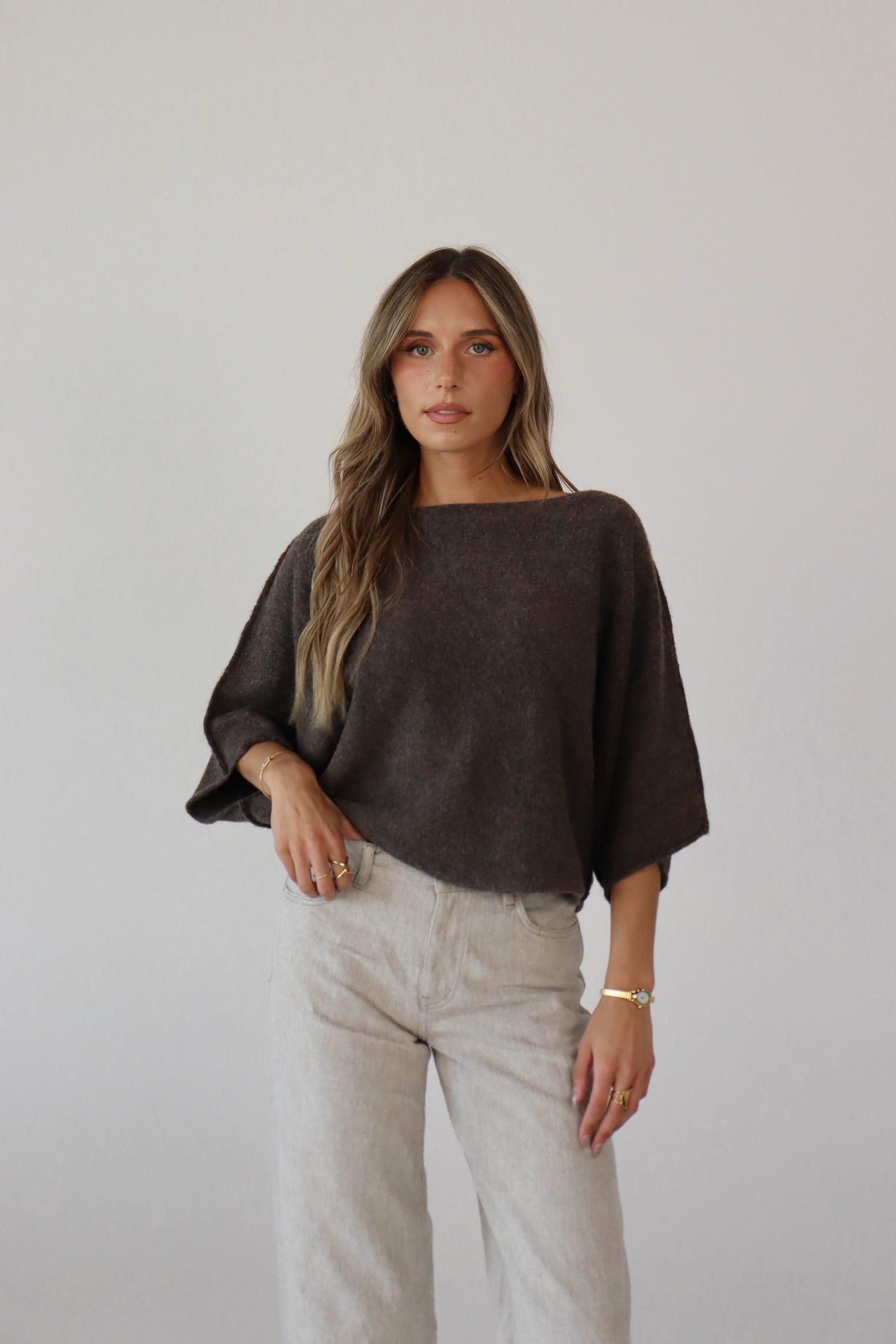Malia One Shoulder Knit Top