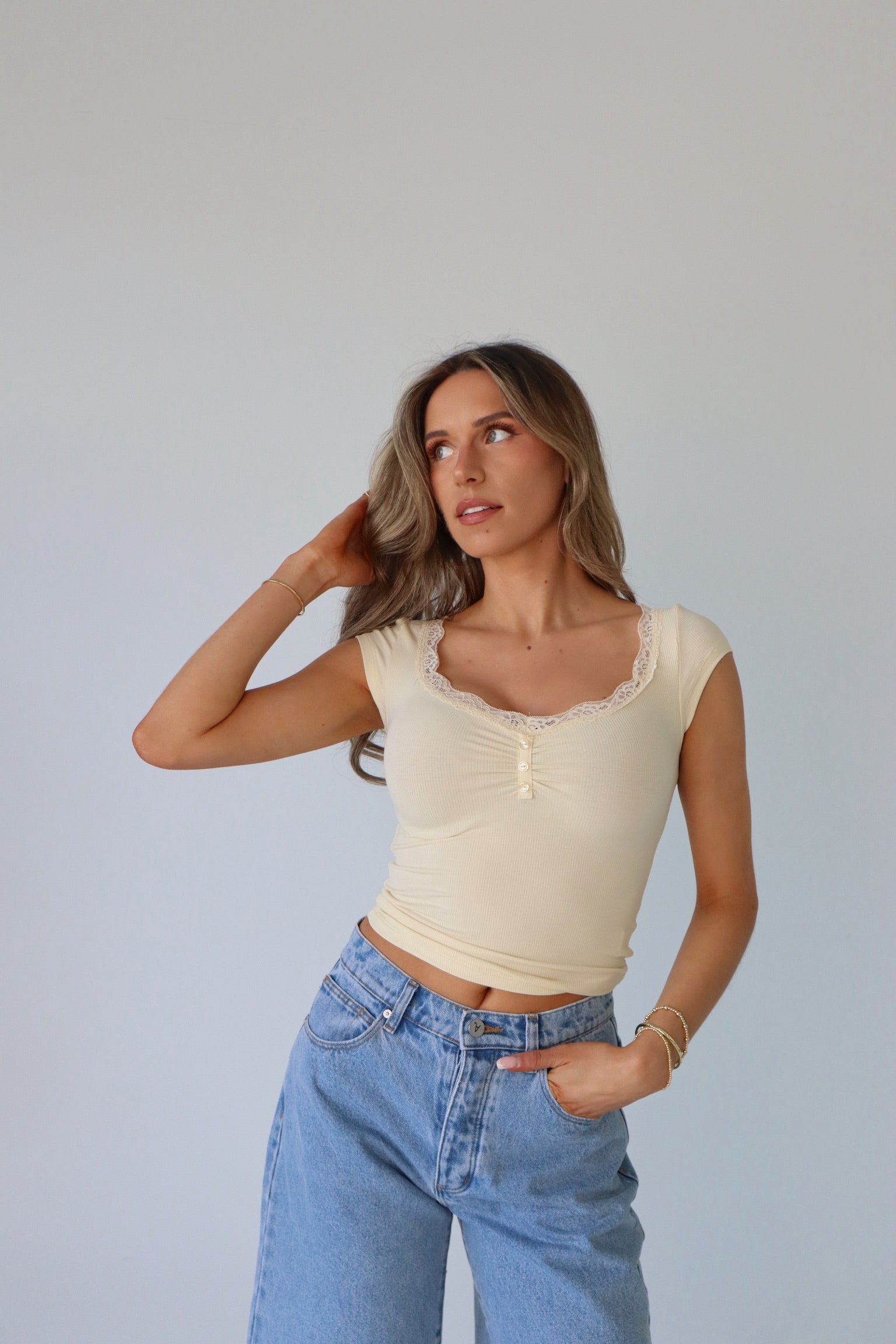 Callan Contrast Henley Tee