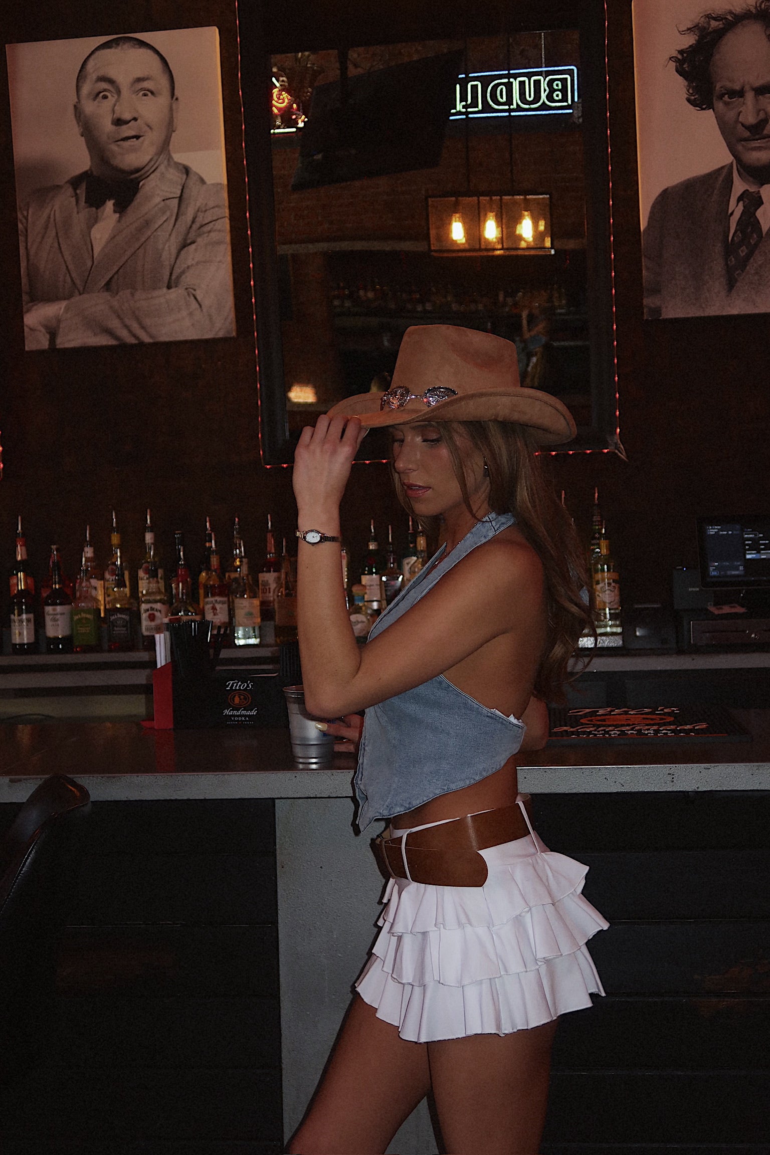 Harper Denim Vest