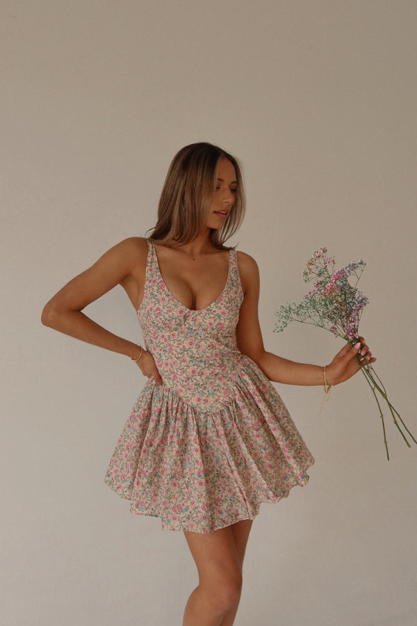 Scarlett Floral Mini Dress