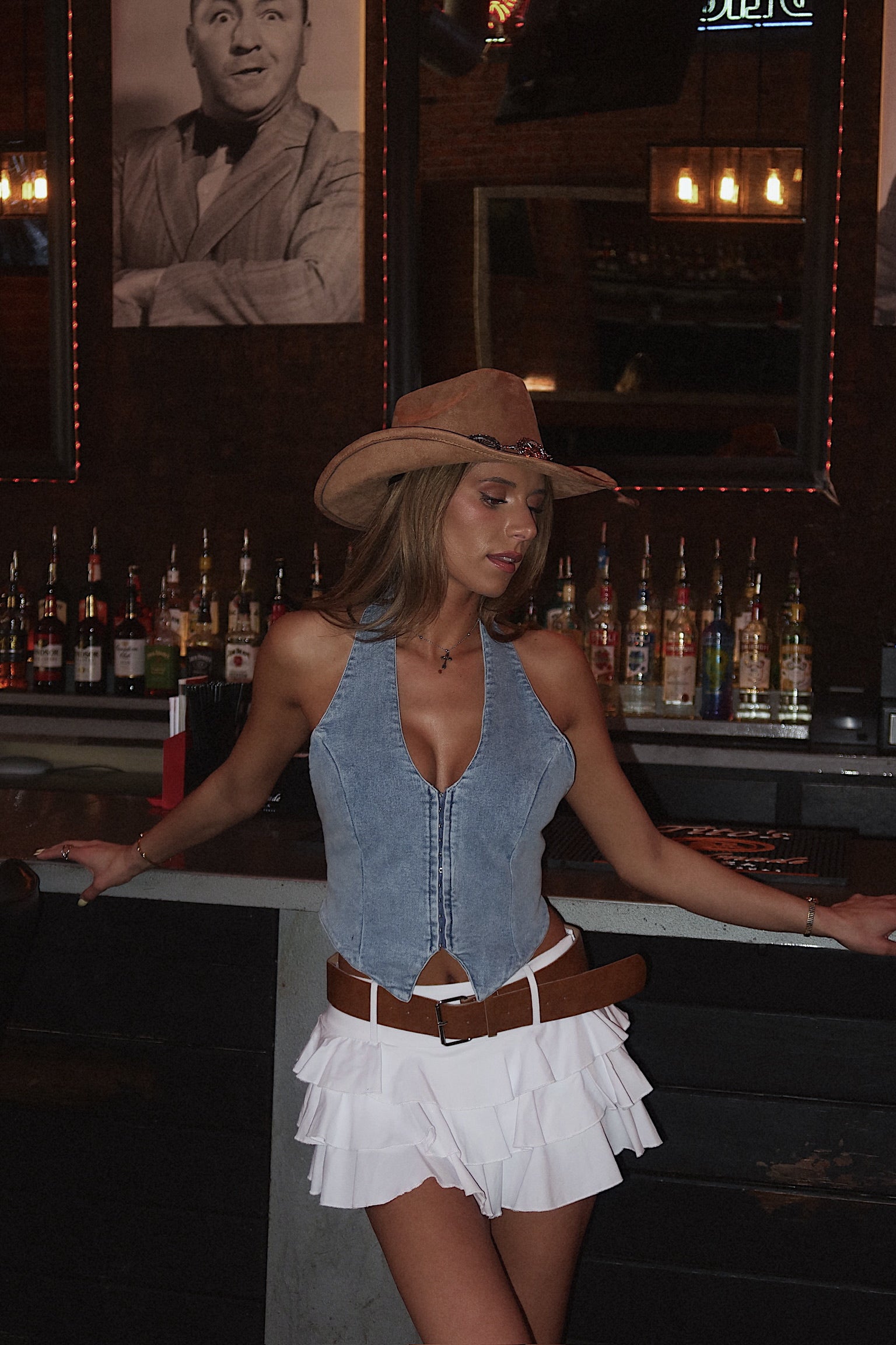 Harper Denim Vest