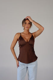 Silk Serenity V-Neck Tank