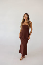 Campbell Peplum Maxi Dress